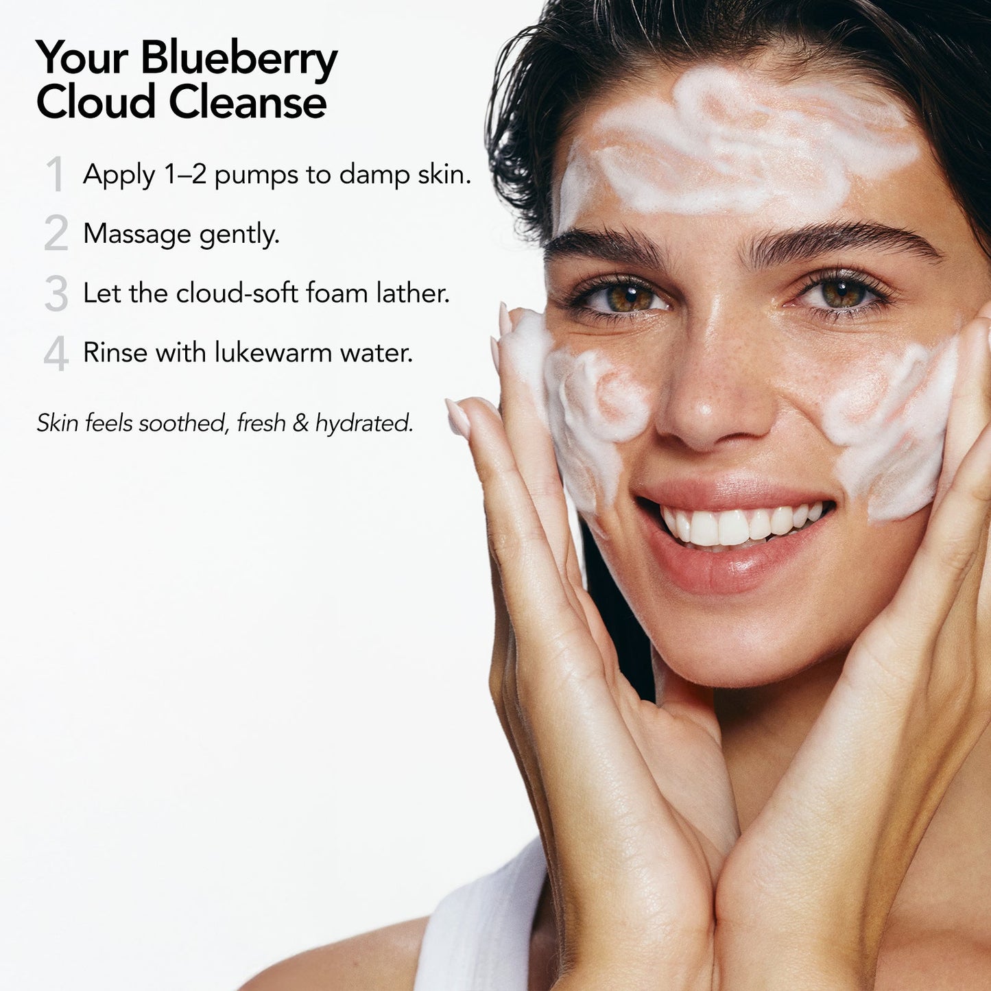 Blueberry Miracle - SilkyCloud Vegan Yüz Temizleme Köpüğü