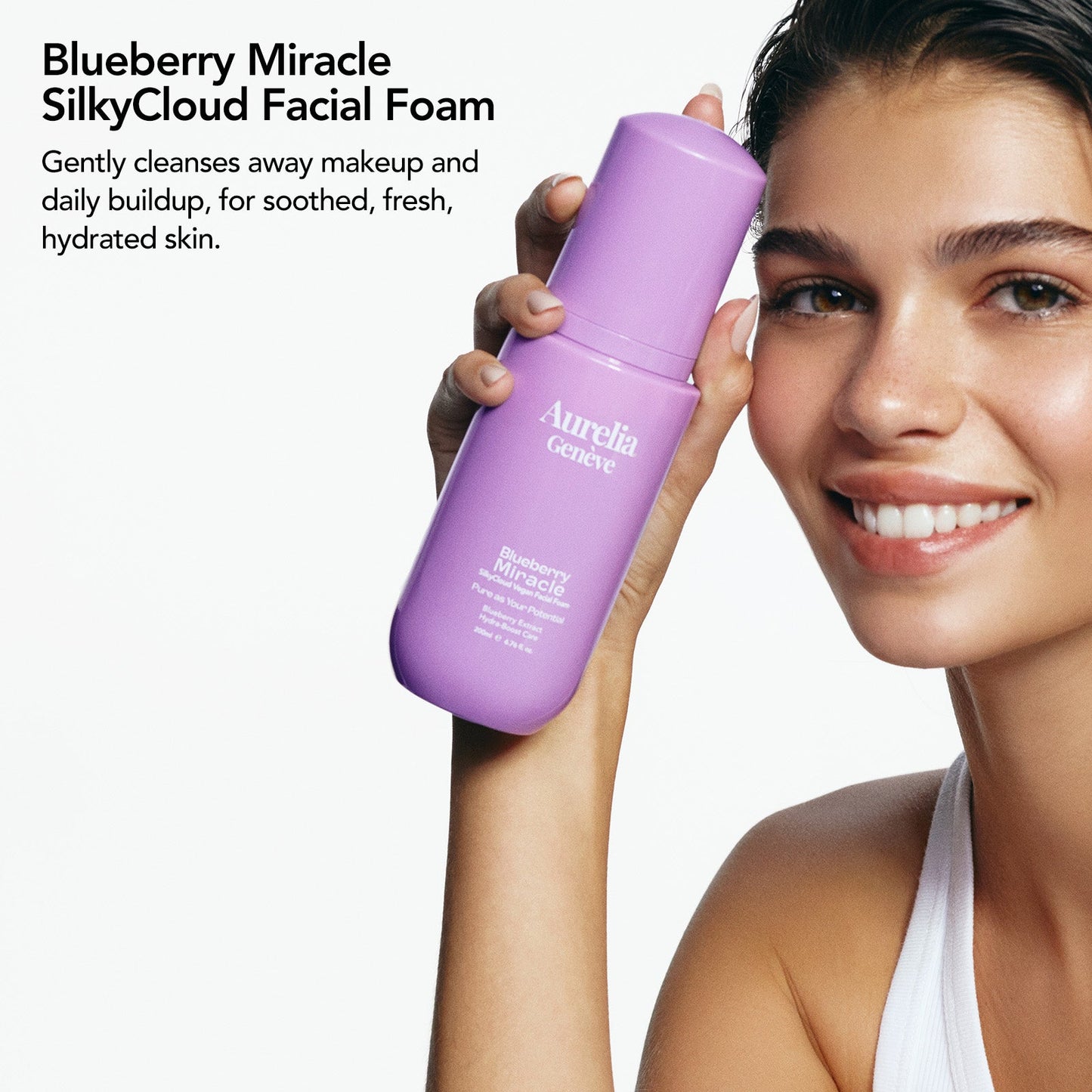 Blueberry Miracle - SilkyCloud Vegan Yüz Temizleme Köpüğü