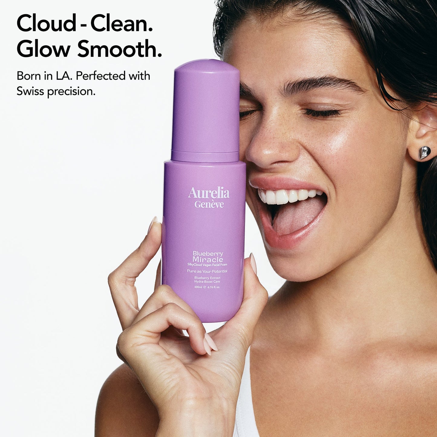 Blueberry Miracle - SilkyCloud Vegan Yüz Temizleme Köpüğü