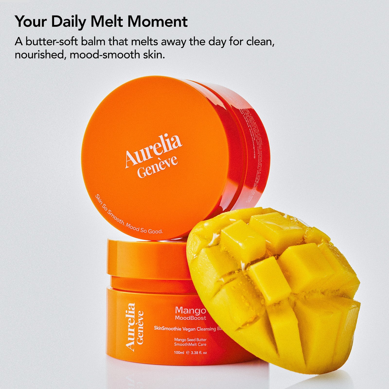 Mango MoodBoost - SkinSmoothie Vegan Yüz Temizleme Balmı